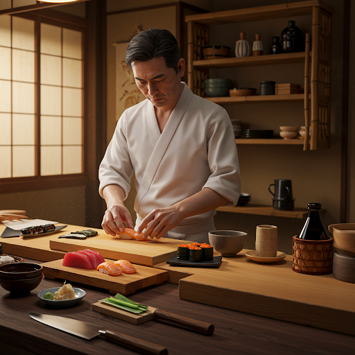 Waar komt sushi vandaan? Een reis door de geschiedenis van deze geliefde lekkernij