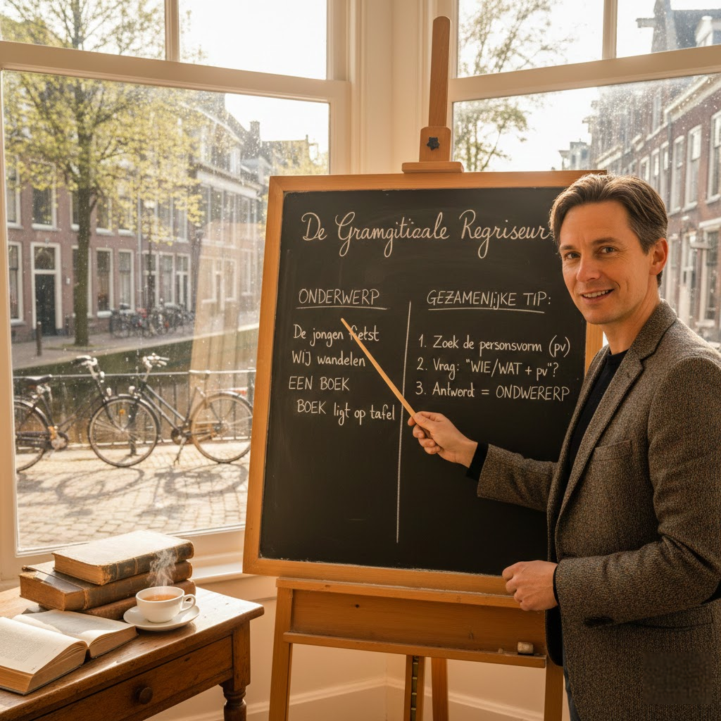 De Grammaticale Regisseur: Het Onderwerp in de Nederlandse Zin Trefzeker Herkennen