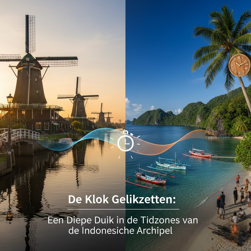 De Klok Gelijkzetten: Een Diepe Duik in de Tijdzones van de Indonesische Archipel