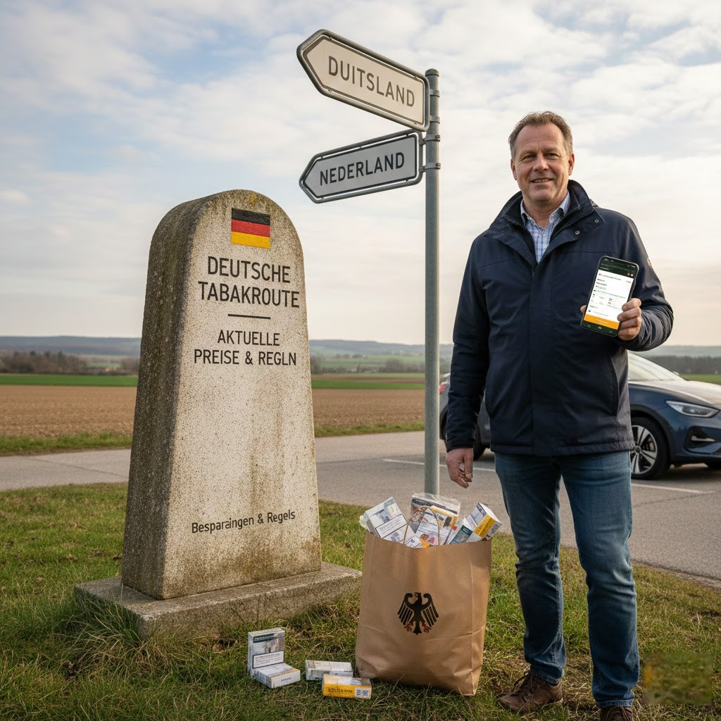 De Duitse Tabaksroute: Actuele Prijzen, Besparingen en Regels voor Nederlandse Rokers