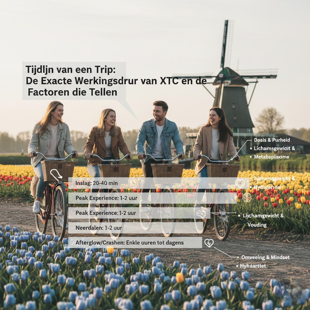 Tijdlijn van een Trip: De Exacte Werkingsduur van XTC en de Factoren die Tellen