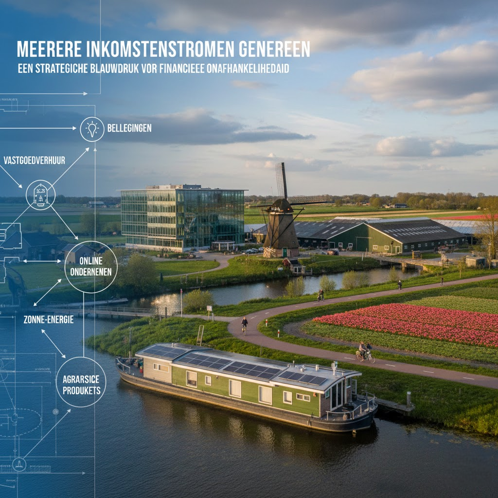 Meerdere Inkomstenstromen Genereren: Een Strategische Blauwdruk voor Financiële Onafhankelijkheid