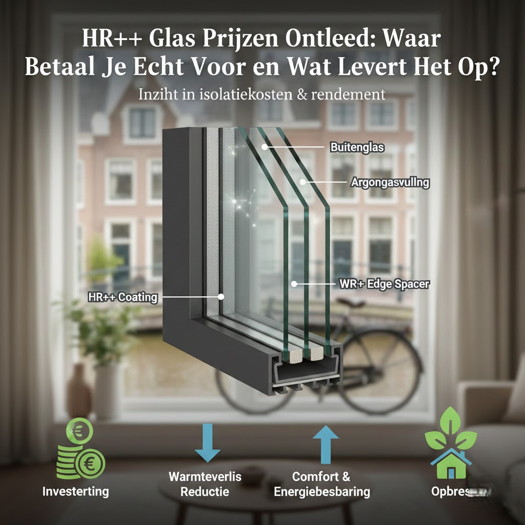 HR++ Glas Prijzen Ontleed: Waar Betaal Je Echt Voor en Wat Levert Het Op?