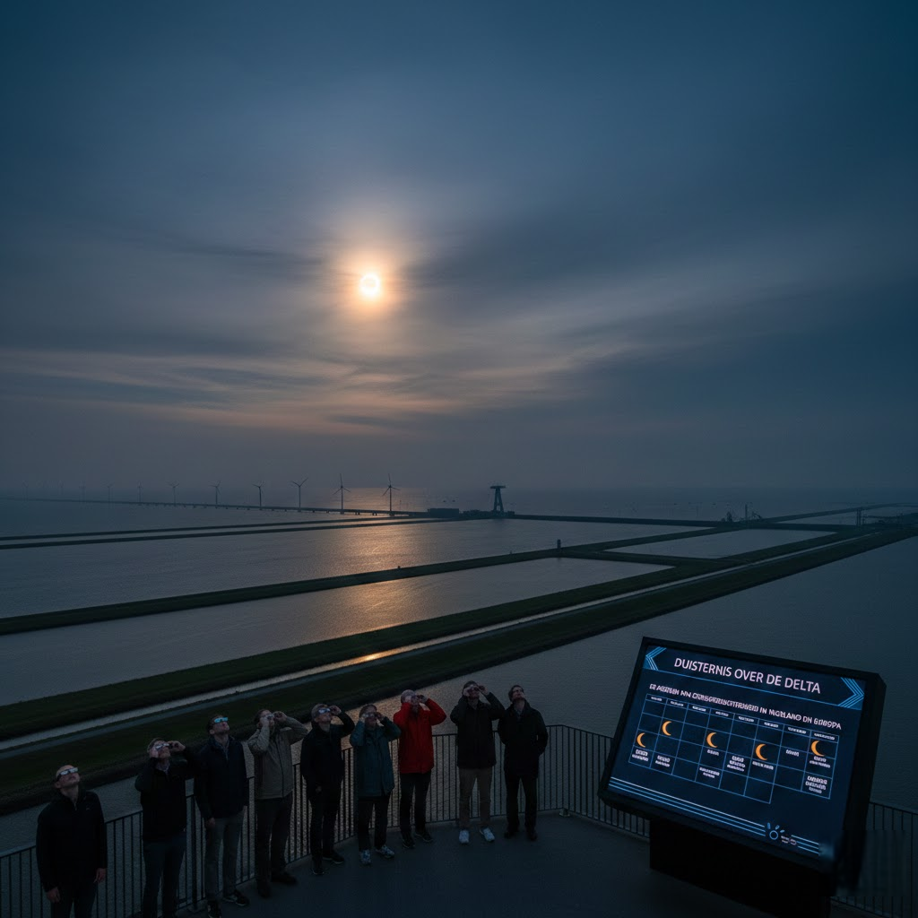 Duisternis over de Delta: De Agenda van Zonsverduisteringen in Nederland en Europa