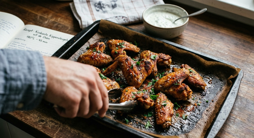 Perfecte Krokante Kippenvleugels uit de Oven: De Ultieme Gids voor Bereidingstijd, Temperatuur en Smaak Perfecte Krokante Kippenvleugels uit de Oven: De Ultieme Gids voor Bereidingstijd, Temperatuur en Smaak
