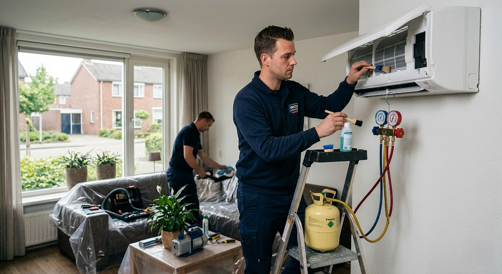 Betaalbare Airco Service in Almelo: Bijvullen, Reinigen en Onderhoud van uw Kamer Airconditioning