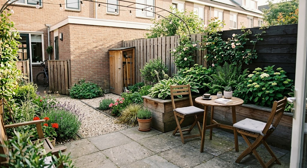 Kleine Tuin Inrichten met Terras: Slimme Ideeën voor Maximaal Genot