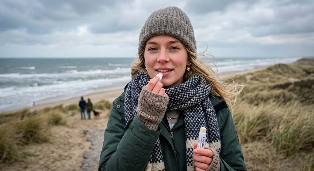 Bescherm je lippen tegen gure wind: Zo blijven ze zacht en gehydrateerd