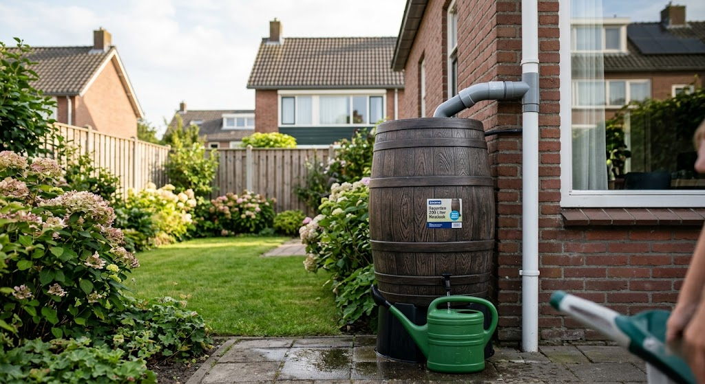 Regenton Houtlook Kunststof 200 Liter Gamma: Stijlvol Water Besparen