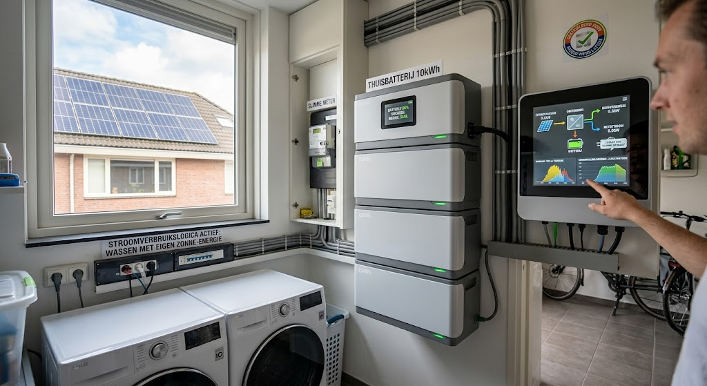 Hoe werkt een thuisbatterij? De logica achter slimme energieopslag