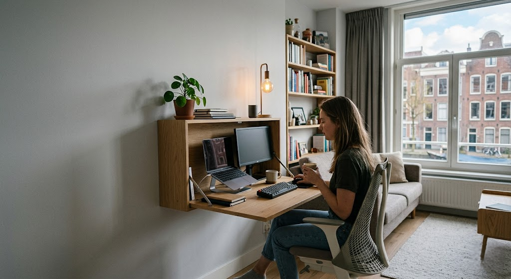 Slim Inrichten: Het Perfecte Thuiswerk Bureau voor een Klein Appartement