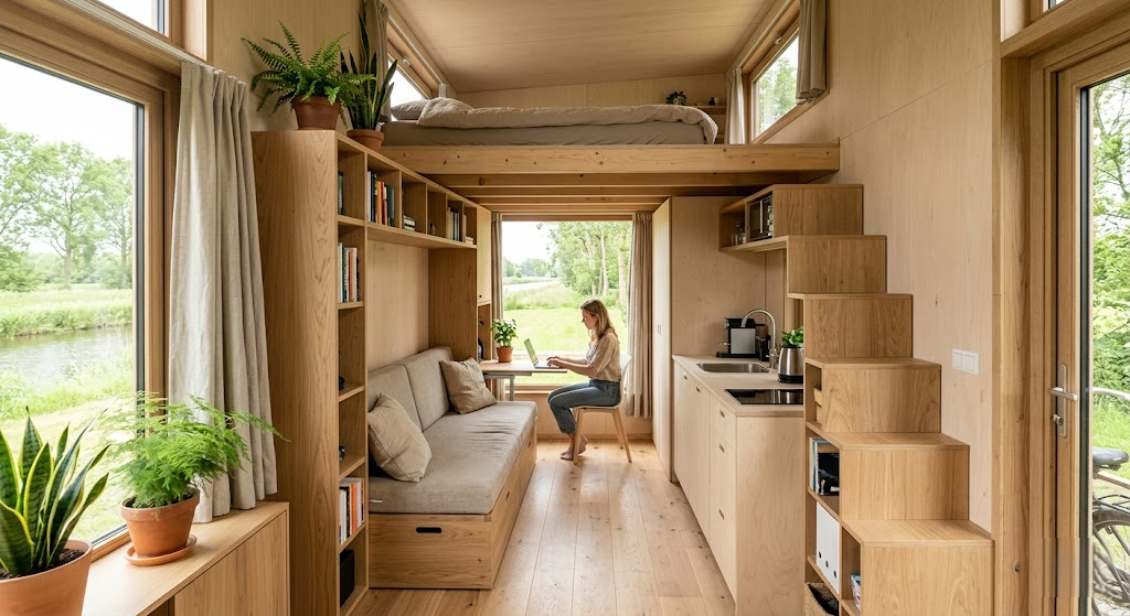 Minimalistisch Interieur in een Klein Huis: Slim Inrichten voor Maximale Leefruimte