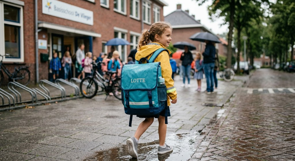 De Perfecte Kinderrugzak voor de Basisschool: Waarom Waterdicht en met Naam de Beste Keuze Is