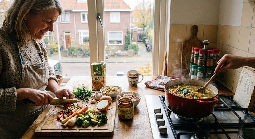 Van Kliekje naar Kom: Zo Maak je de Lekkerste Gezonde Soep van Restjes
