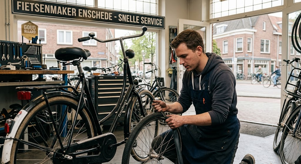 Snel weer op weg: Waarom een fietsenmaker in Enschede met snelle service goud waard is