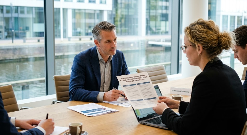 Eenmanszaak Omzetten naar BV met een Holdingstructuur: Voordelen en Nadelen