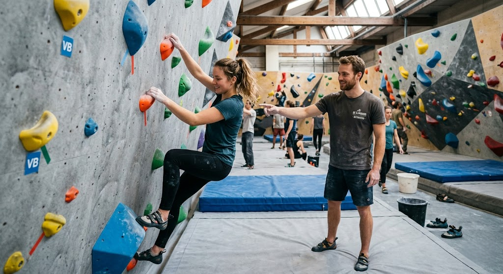 Beginnen met boulderen: Jouw start op de klimmuur zonder frustratie Beginnen met boulderen: Jouw start op de klimmuur zonder frustratie